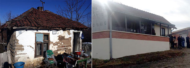 Скућили удовицу и болесног сина